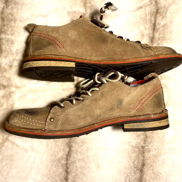 Leathe Suede Shoes lace-up T2 - Picture 2 of 11